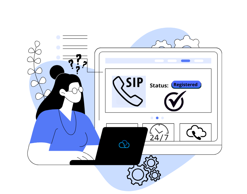 Как настроить SIP-провайдера в Оки-Токи: SIP-Client